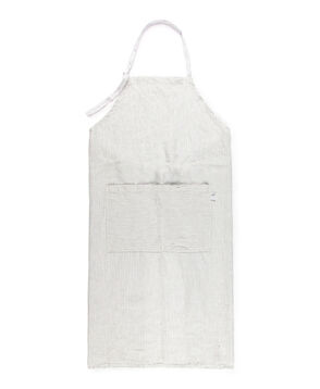 ストライプリネン エプロン