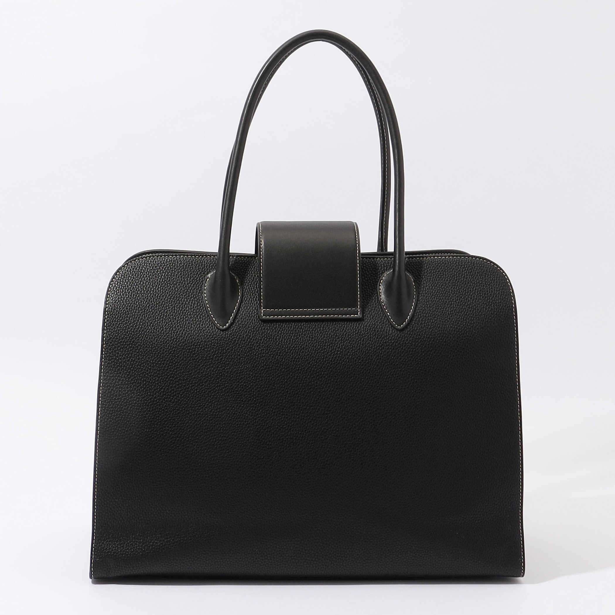 新品同様　メルタム　ボーダー　ロンT ブラック　サイズ2 （M） 別注】L'Avenir Aster レザー 2Wayボストンバッグ｜トゥモローランド