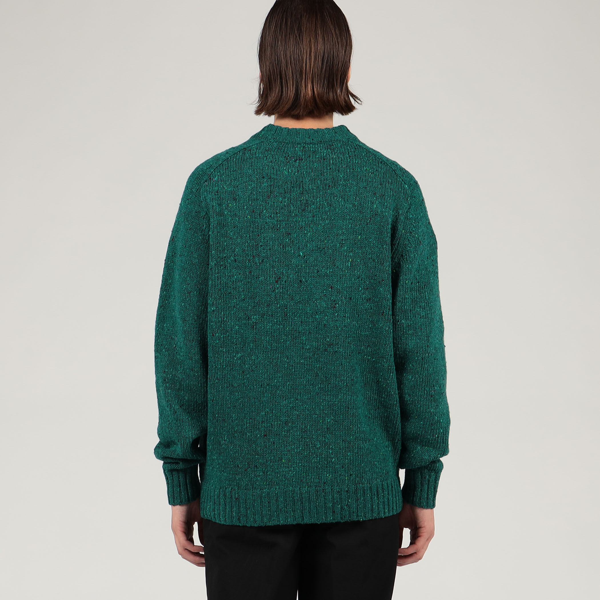 A17805 美品 CABaN 23AW ウールネップクルーネックニット 黄 L A17805 美品 CABaN 23AW ウールネップクルーネックニット 黄 L - メルカリ