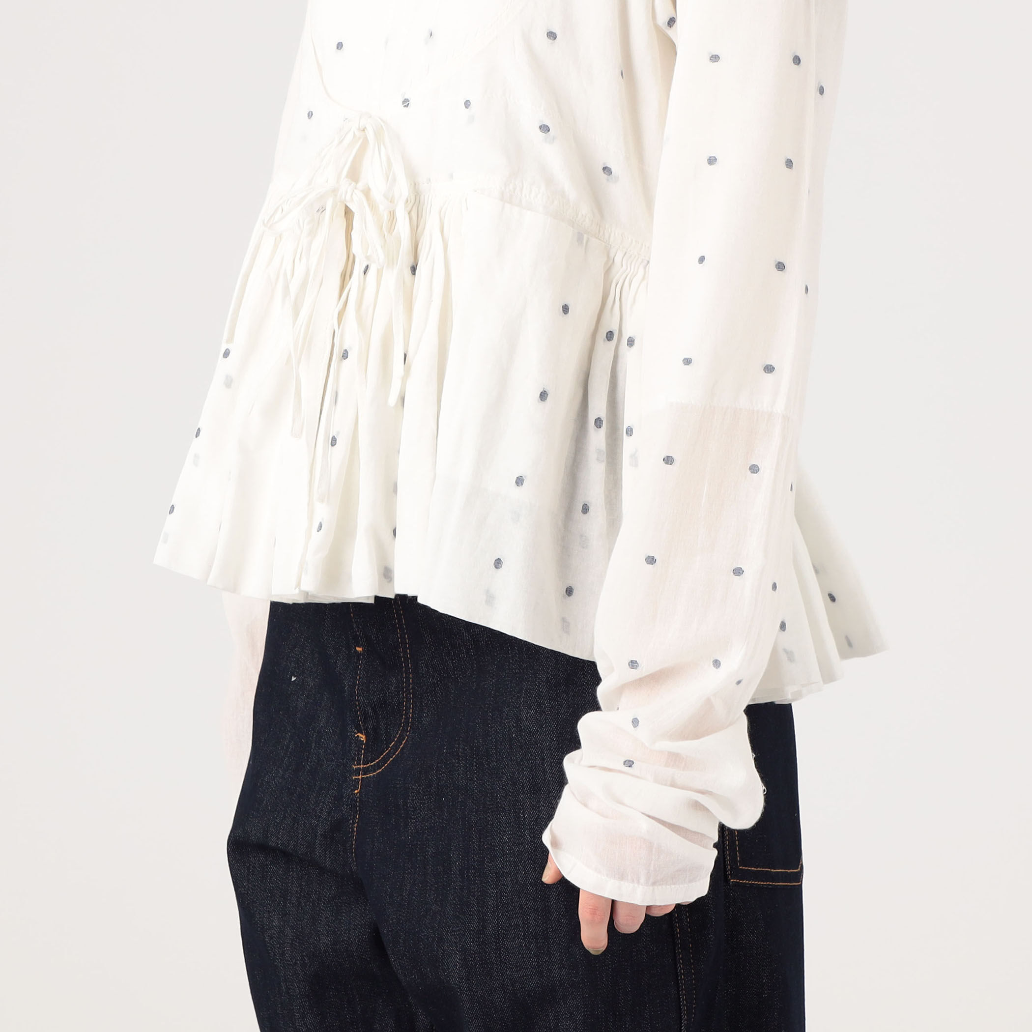 Khadi and Co NEELAM2 ギャザーブラウス｜トゥモローランド 公式通販