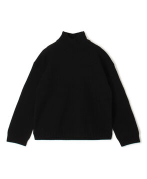 フェルテッドウール タートルネックニット