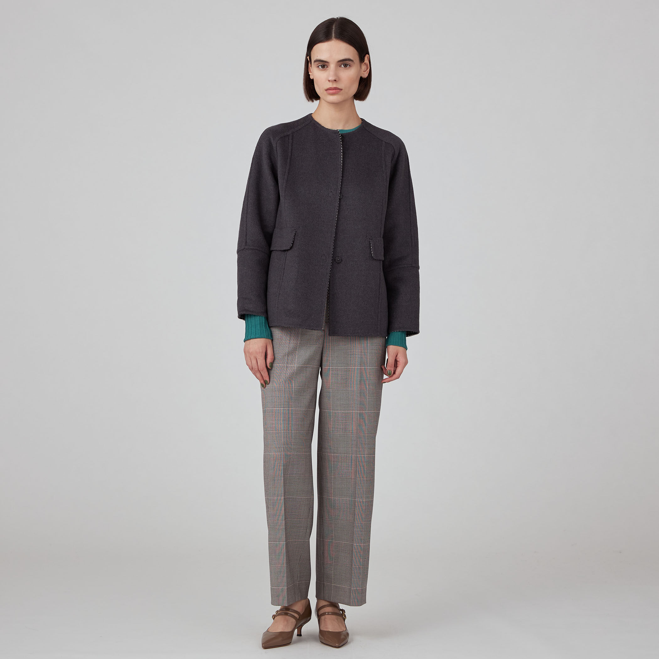 スーパーダブルフェイス リバーシブルコート｜トゥモローランド 公式通販