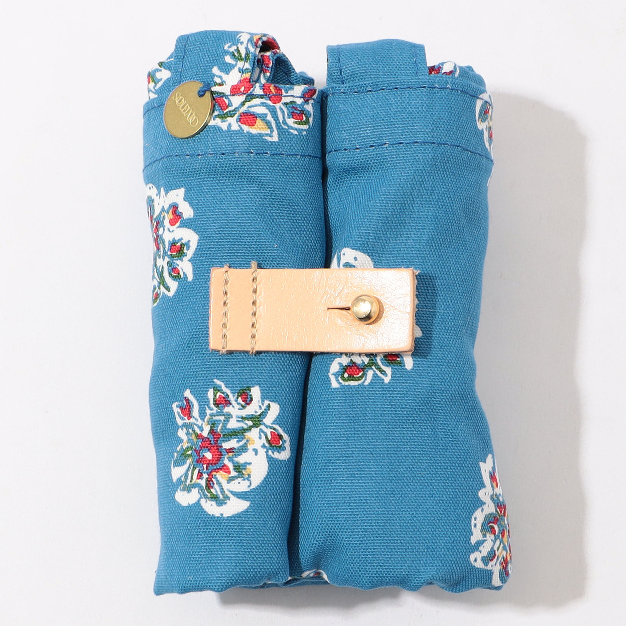 SOULEIAO コットンオックス ポケッタブルトートバッグ