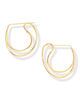 BAR Jewellery CROSSED PATHS ピアス