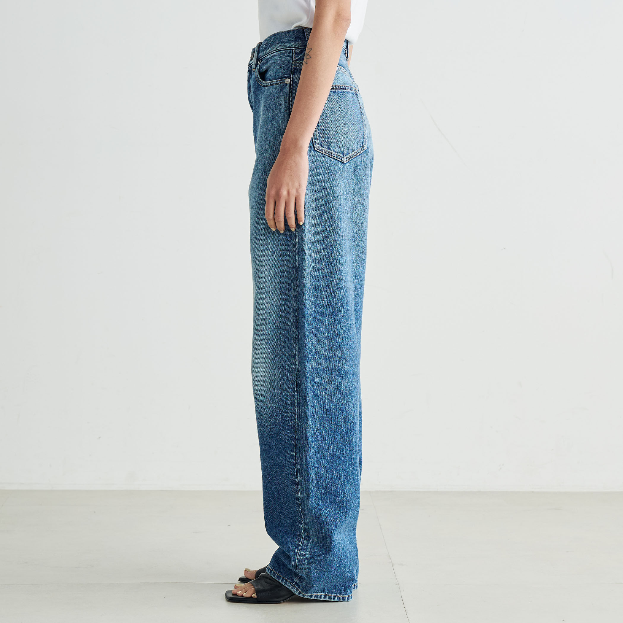 新品 24SS エディション エッセンシャルデニム バナナパンツ