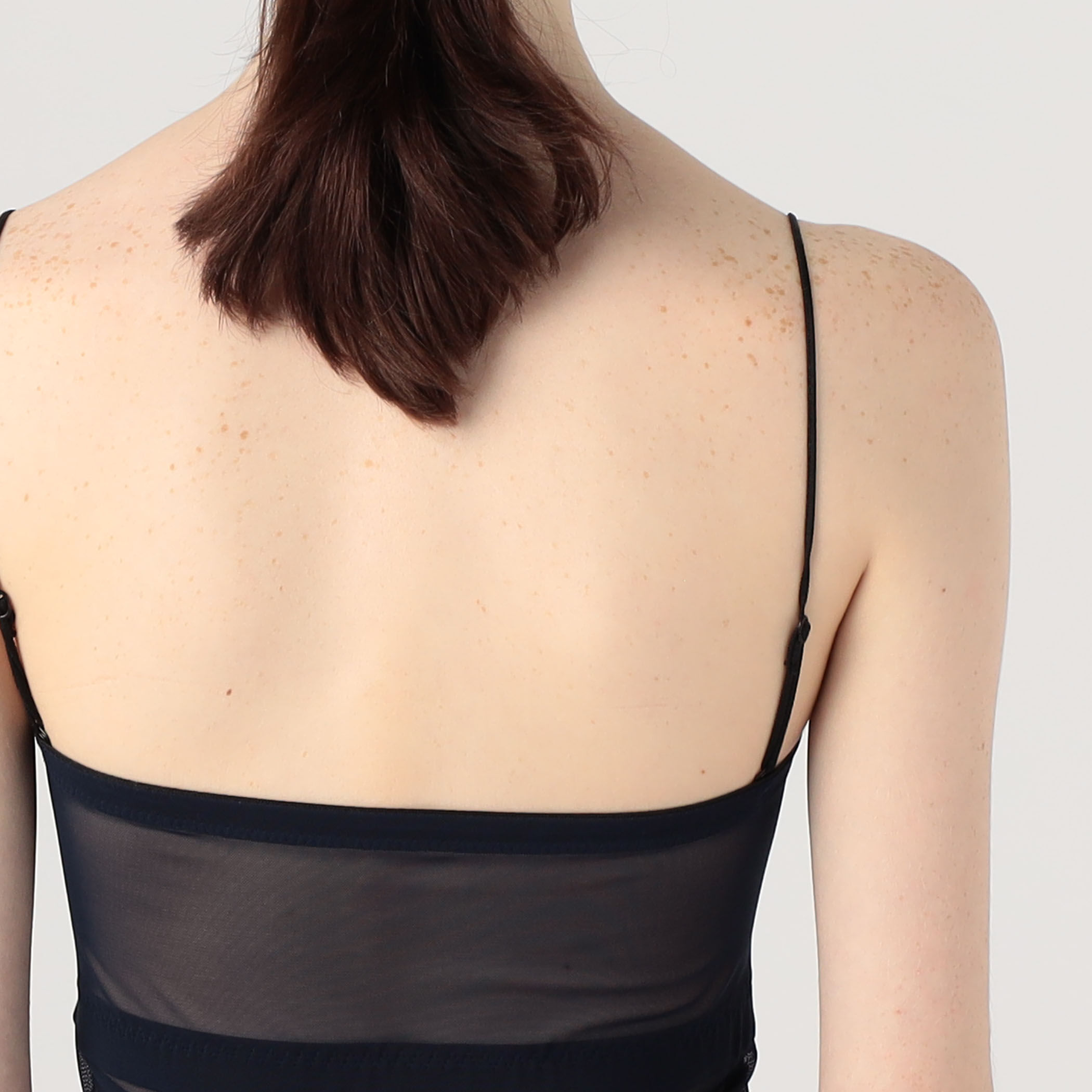 OVERNEATH Bra053 スムース×ネットキャミソール item3c011268402b11ef999c0242ac