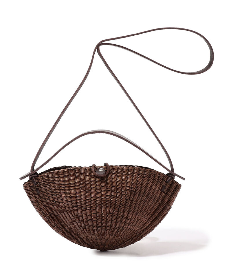 INES BRESSAND SMALL WALNUT ショルダーバッグ