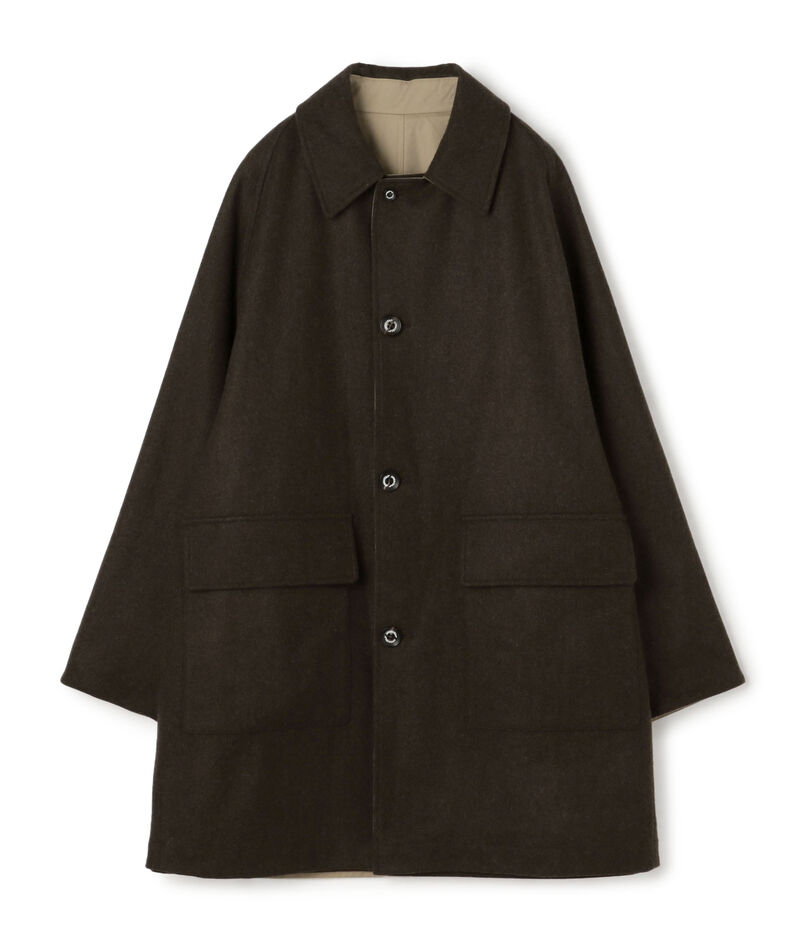 【別注】INVERTERE ウールコットン リバーシブルコート