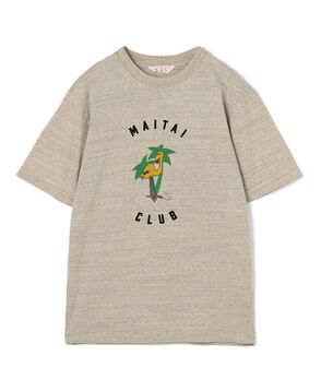 Mai Tai コットン プリントTシャツ