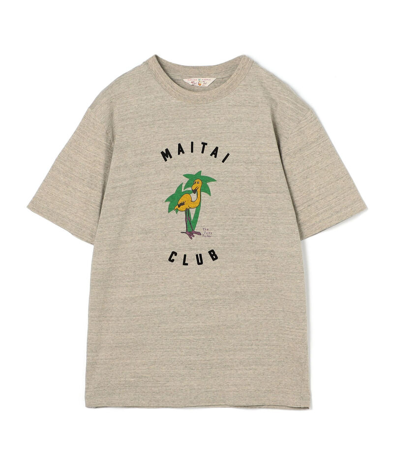 Mai Tai コットン プリントTシャツ