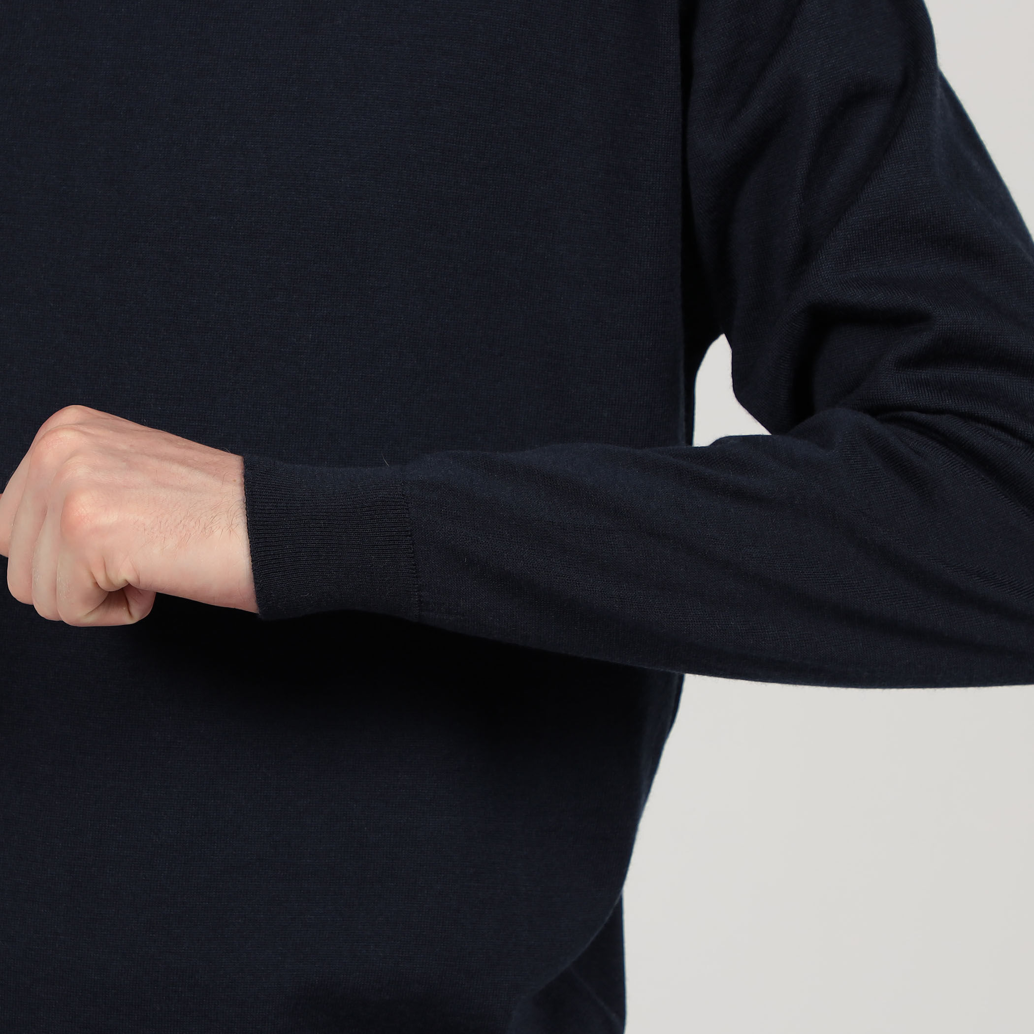 JOHN SMEDLEY KILDAY メリノウール モックネックプルオーバーニット