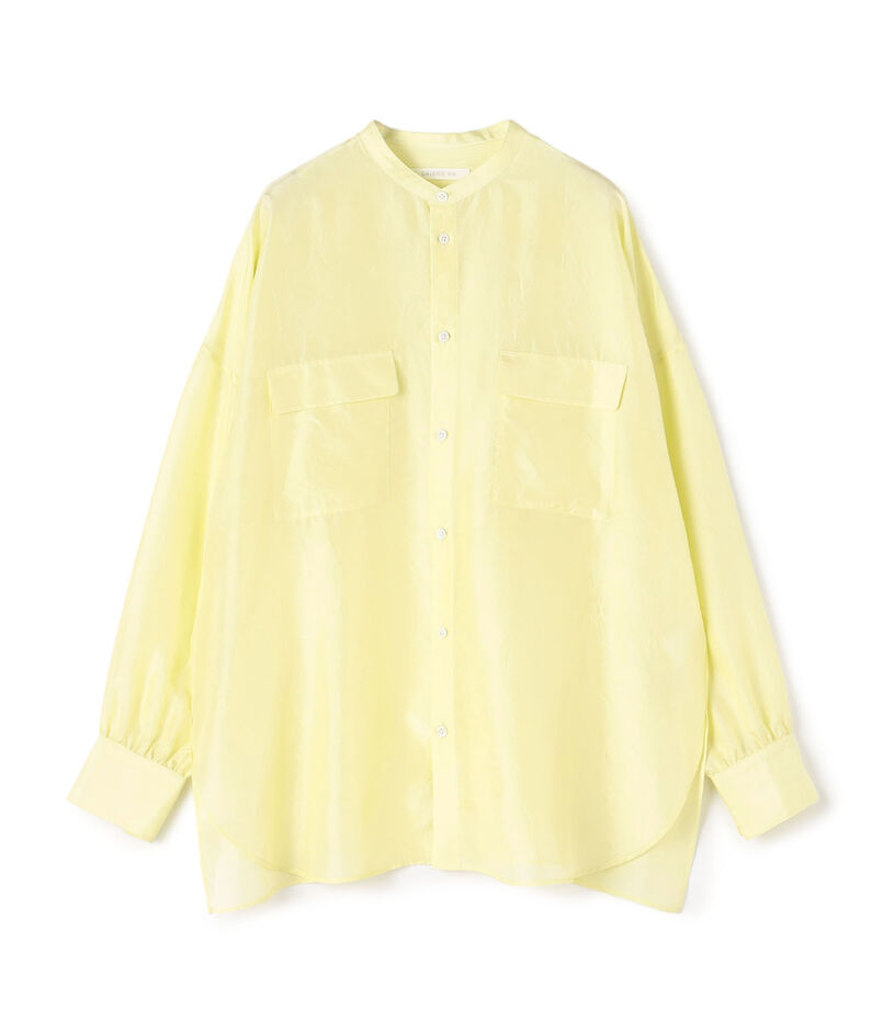 シルクハブタエ フラップポケットシャツ