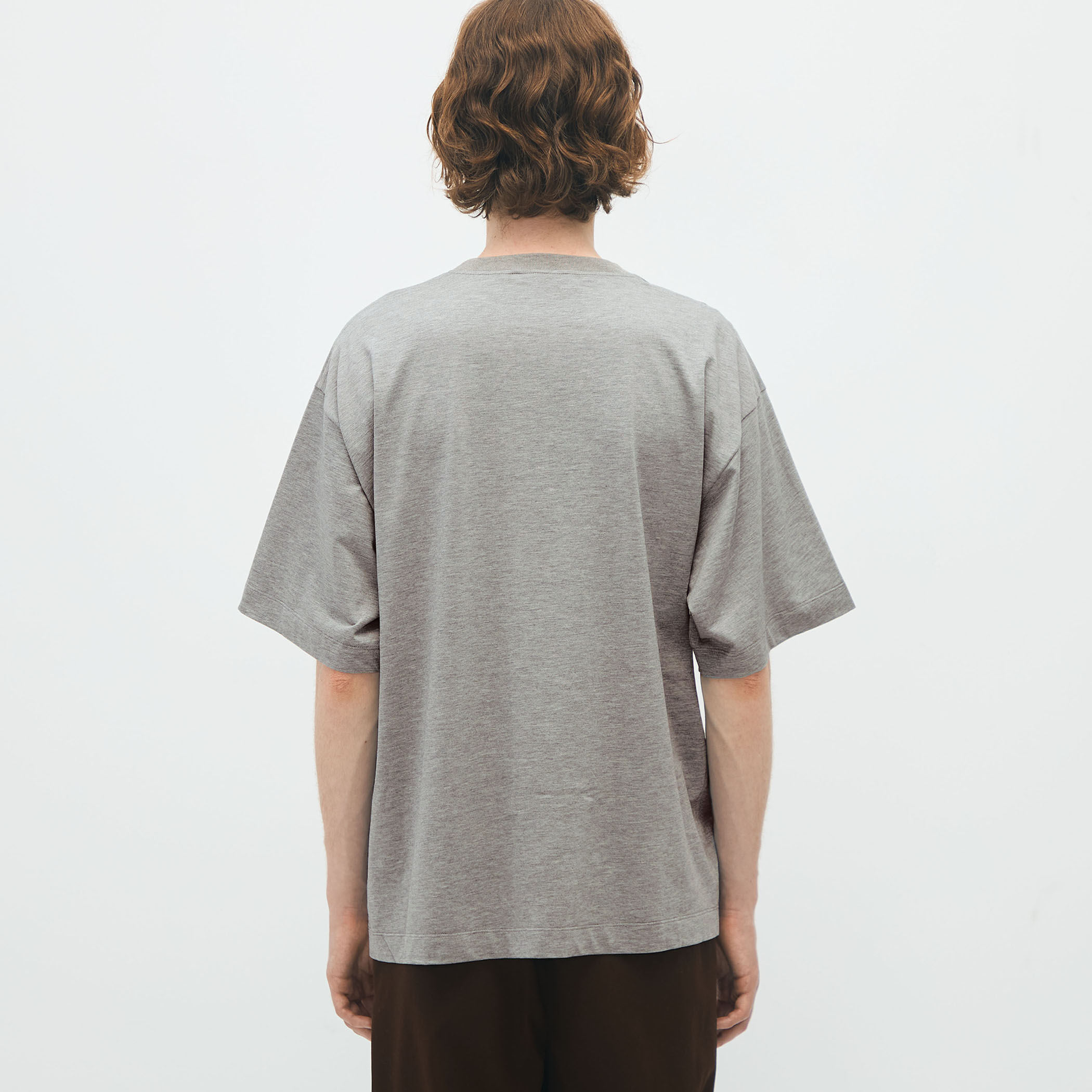 CABaN コットン ドロップショルダークルーネックプルオーバー CABaN コットン ドロップショルダークルーネックプル