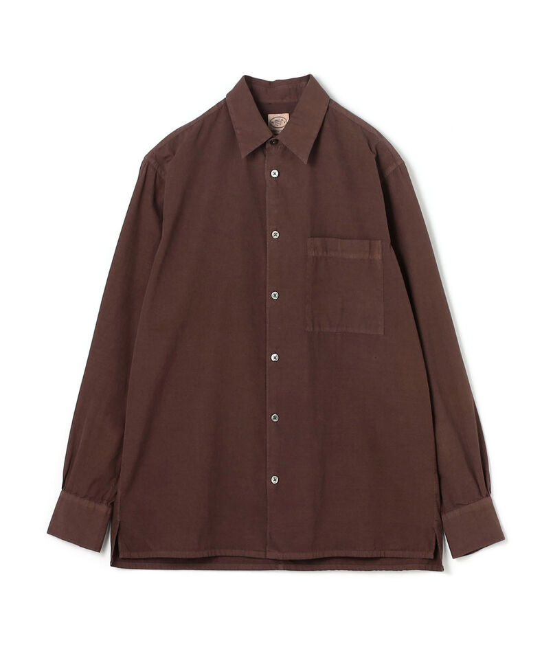 100/2コットン ガーメントダイ レギュラーカラーシャツ