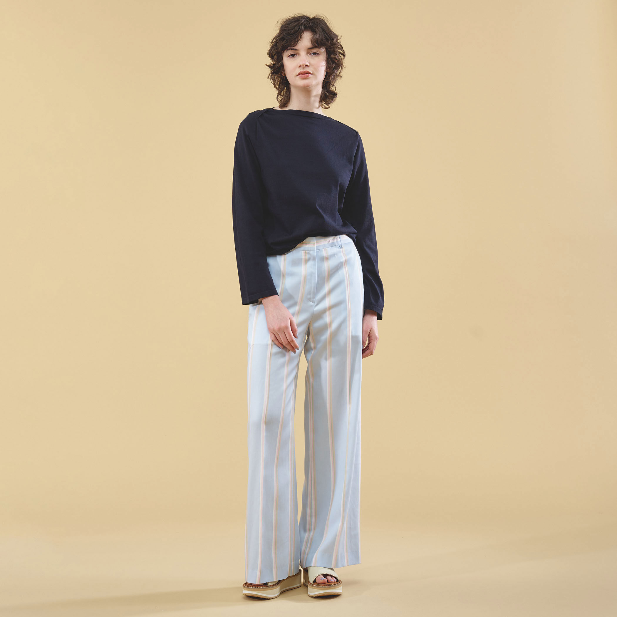 テンテン様 ご購入予定品 サテンワイドフォルムパンツ｜STYLEMIXER（スタイルミキサー