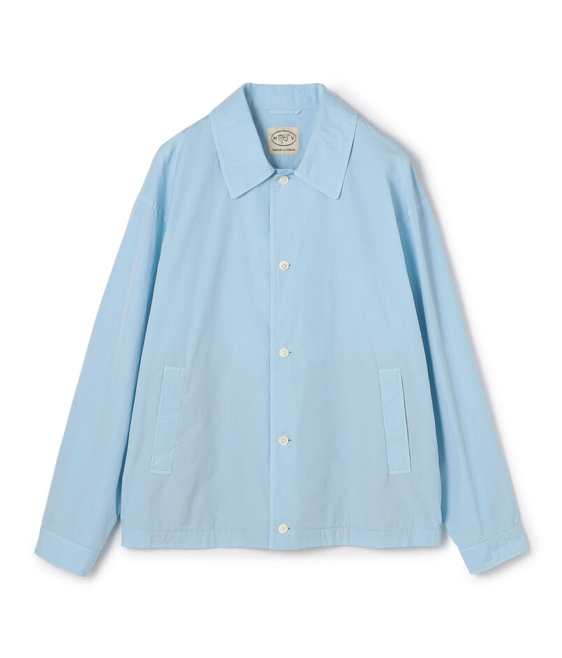 120/2コットンタイプライター シャツブルゾン