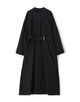 ウールシルク スタンドドレスコート