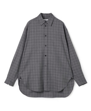 【WEB先行予約】Super120'sウォッシャブルウール リラックスシャツ