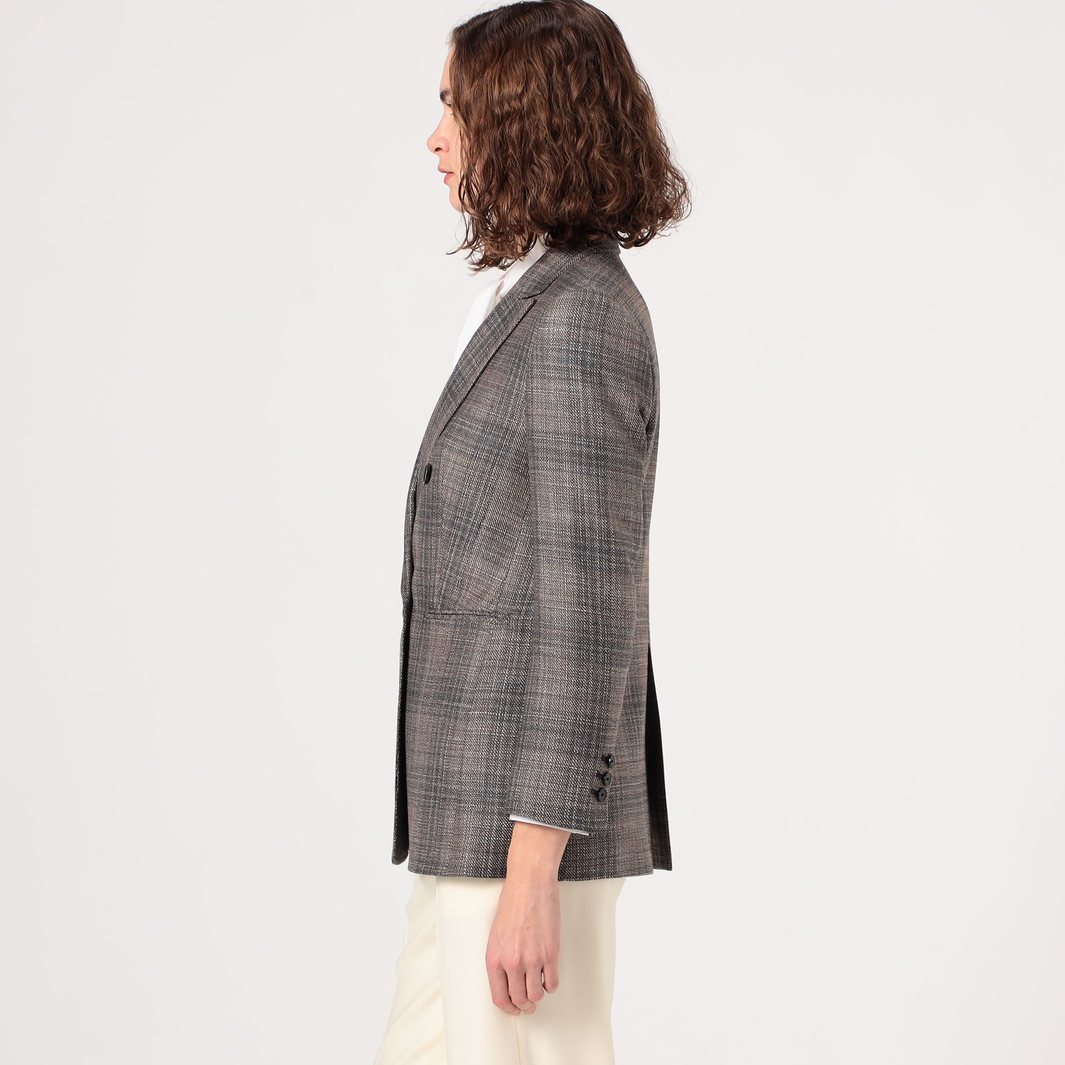 TOMORROWLAND SILK AIR ERICA ダブルブレストジャケット SILK AIR ERICA ダブルブレストジャケット｜トゥモローランド 公式通販