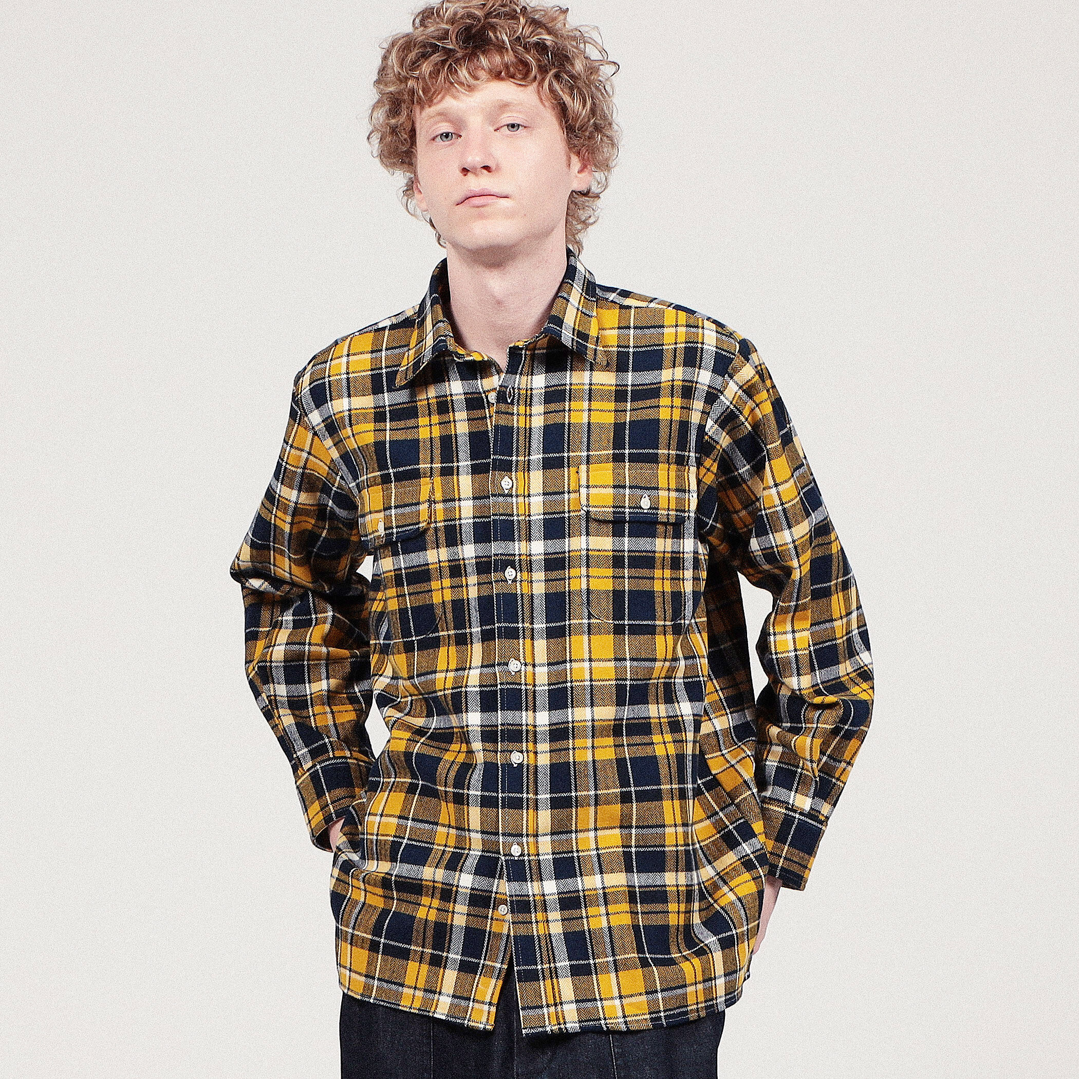 別注】INDIVIDUALIZED SHIRTS コットン CPOシャツ｜トゥモローランド 公式通販