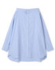 HYKE OXFORD SHIRT SKIRT