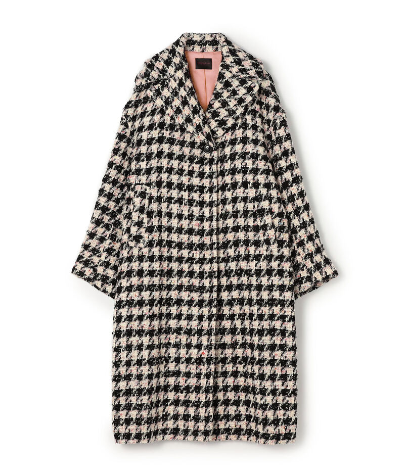 エクラハウンドトゥース グレースコート