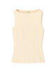FLORE FLORE TIMMI TANK ボートネック タンクトップ