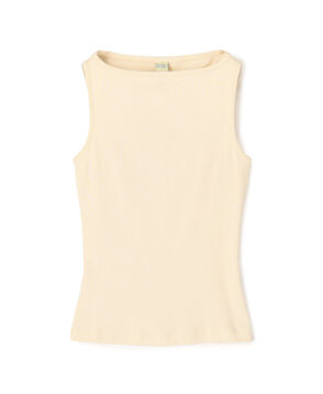 FLORE FLORE TIMMI TANK ボートネック タンクトップ
