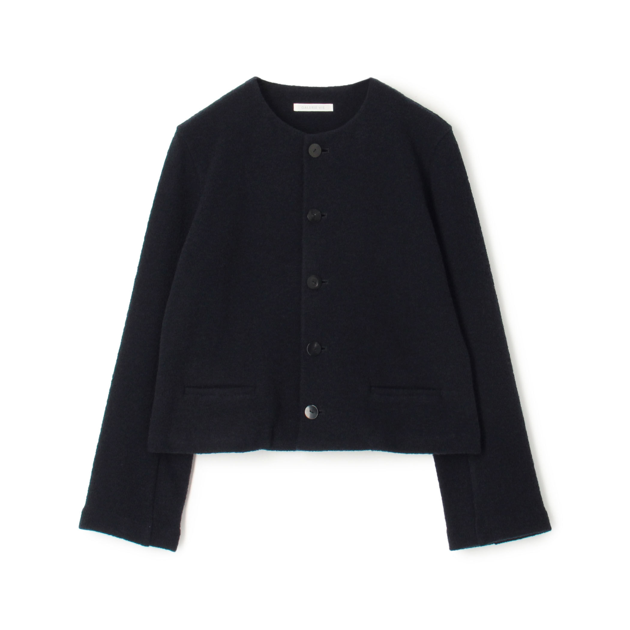 新品 Galerie Vie サッカージャケット ファインブークレー クルーネックジャケット｜トゥモローランド 公式通販