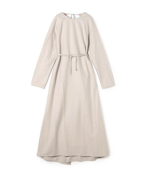 BASERANGE シルク エプロンドレス