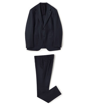 ウールシルク シングルブレステッド 2Bスーツ TRAVELLER+SILK E.Zegna