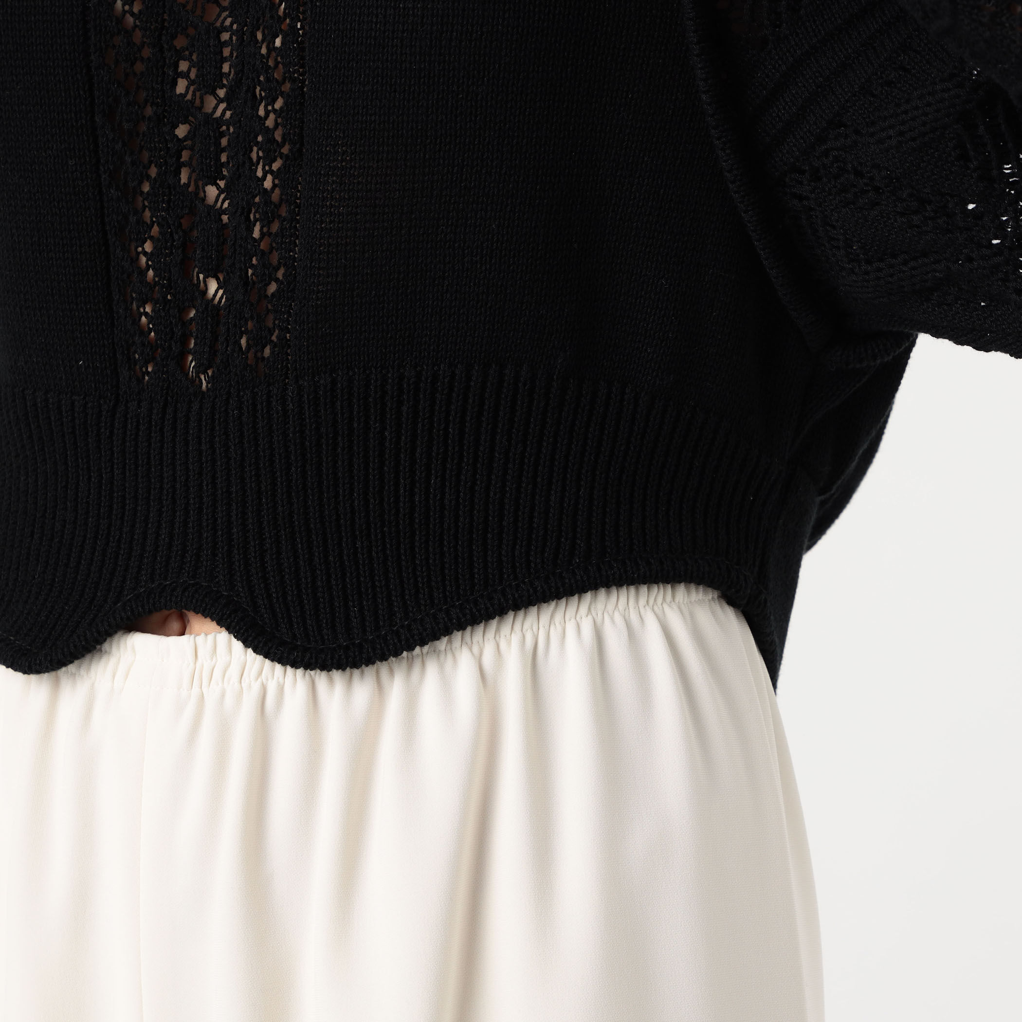 Mame Kurogouchi Lace Knitted Top｜トゥモローランド 公式通販