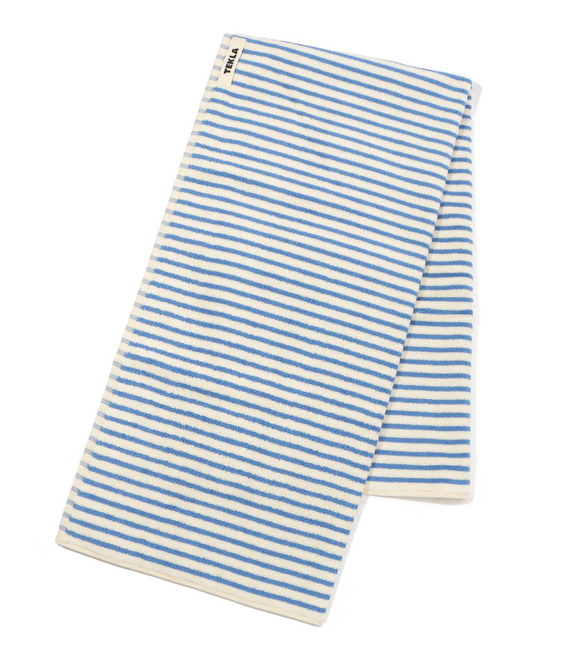 TEKLA オーガニックコットン バスタオル ストライプ 70&times;140