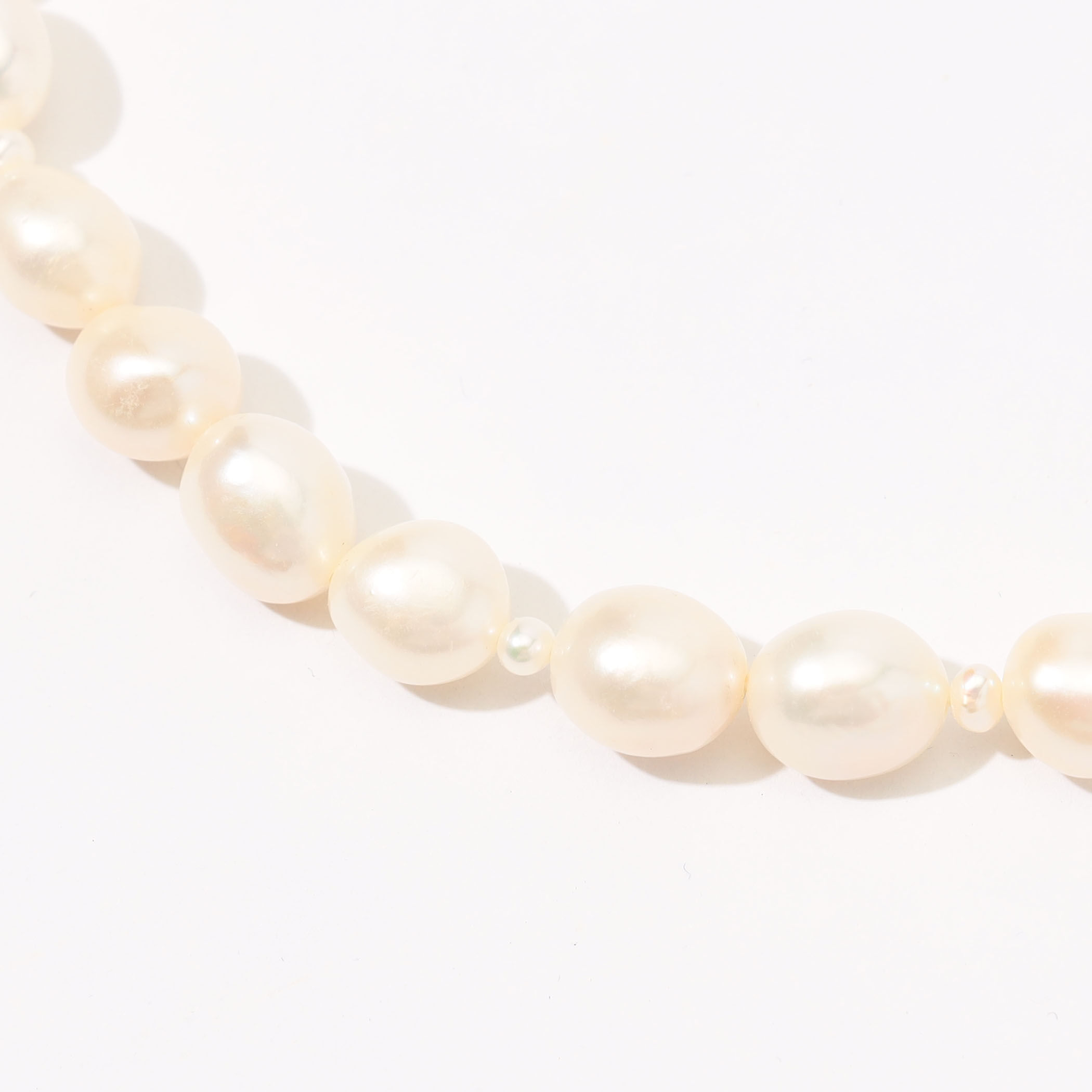 定価28600円/ IENA☆mounir ホワイトバロックパール ネックレス 定価28600円/ IENA☆mounir ホワイトバロックパール ネックレス 定価