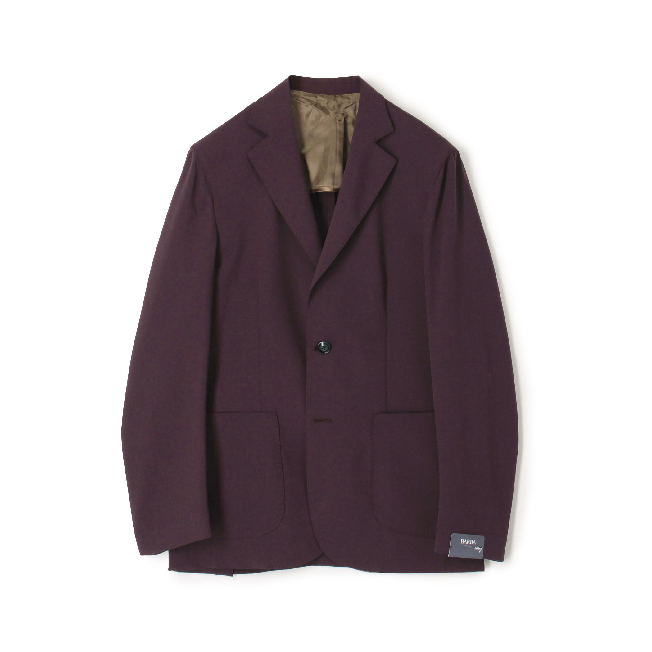 BARBA. ジャケット BARBA バルバ / シャツジャケット ウールフランネル EASY J1
