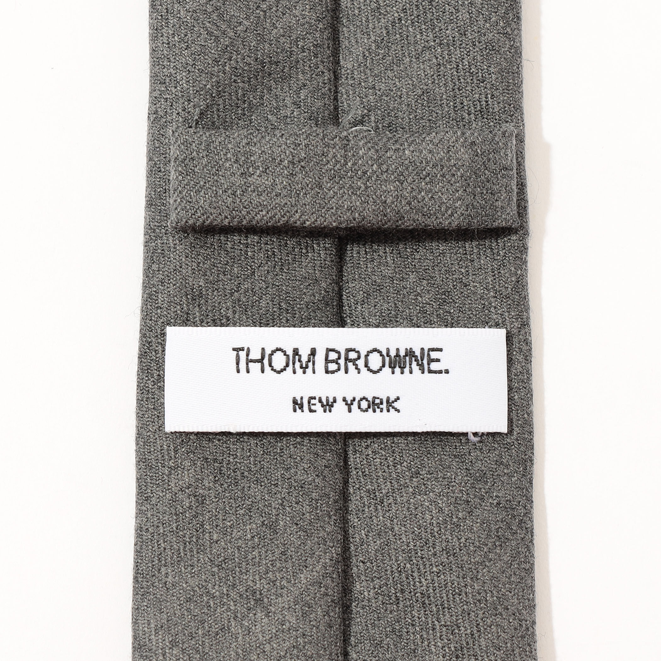 THOM BROWNE マフラー　グレー 三越伊勢丹 | THOM BROWNE/トムブラウン_men 通販 | SPORTY