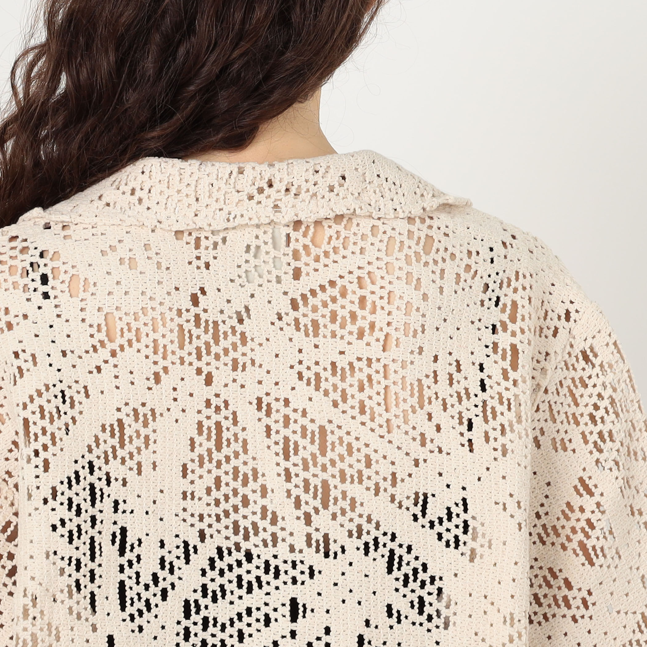 別注】OAS×Edition Crochet shirt クロシェ キューバシャツ