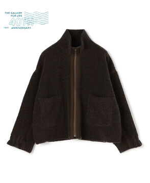 【別注】V::room ウールボアフリース ジップアップジャケット