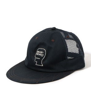 BRAIN DEAD LOGOHEAD LONGBRIM HAT