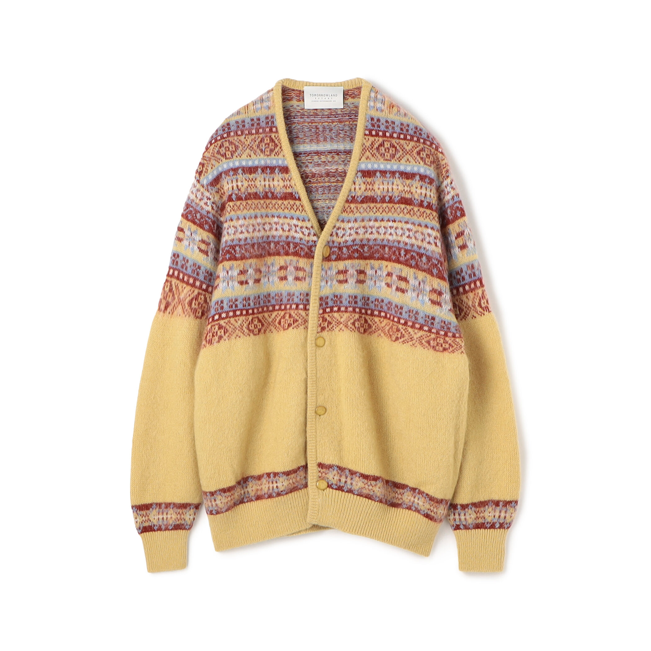 TOOMRROWLAND tricot ナイロンモヘヤウール フェアアイル