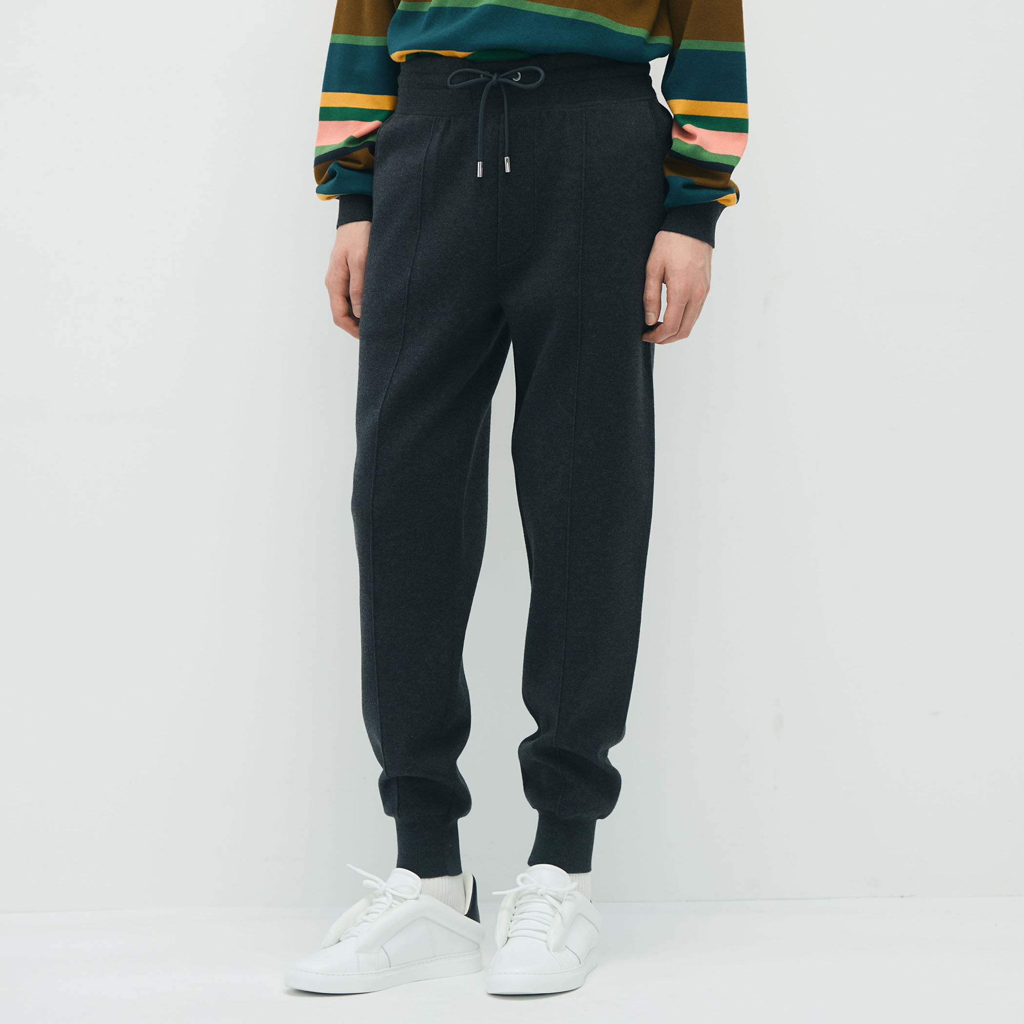 オムオム様CABaNキャバンストライプパジャマパンツイージーパンツコットンカシ オムオム様CABaNキャバンストライプパジャマパンツイージー