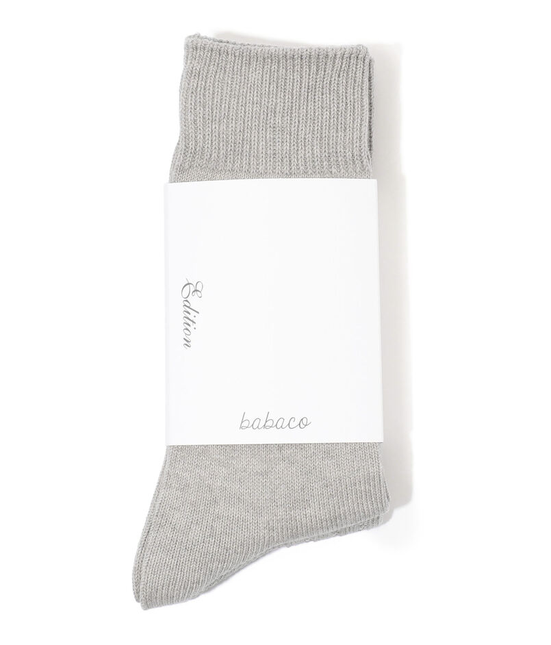 ■【別注】babaco×Edition BOTANICAL DYED TAKES ソックス