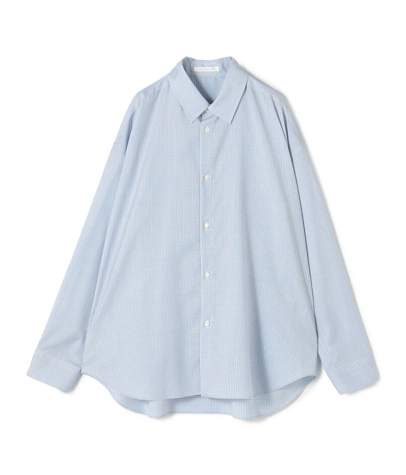 プリムウール ワイドバランスシャツ