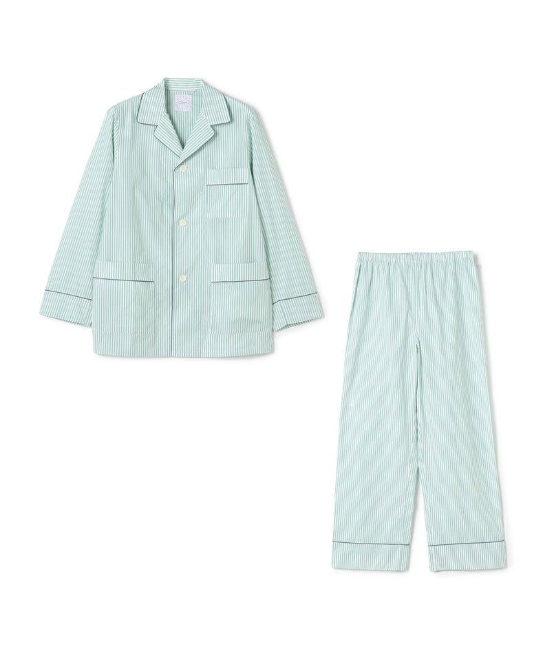 コットンブロードストライプ パジャマ(ウィメンズ) コットンブロードストライプ パジャマ(ウィメンズ)