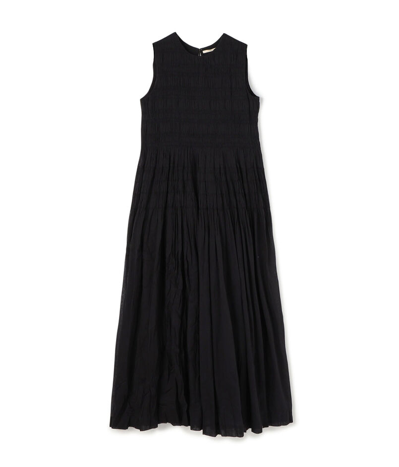 ne Quittez pas COTTON VOILE SHIRRING ドレス