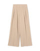 ウールカシミヤブレンド プリーツトラウザーパンツ WWWF1096