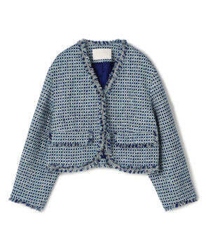 【WEB先行予約】ペペローニツイード ショートジャケット