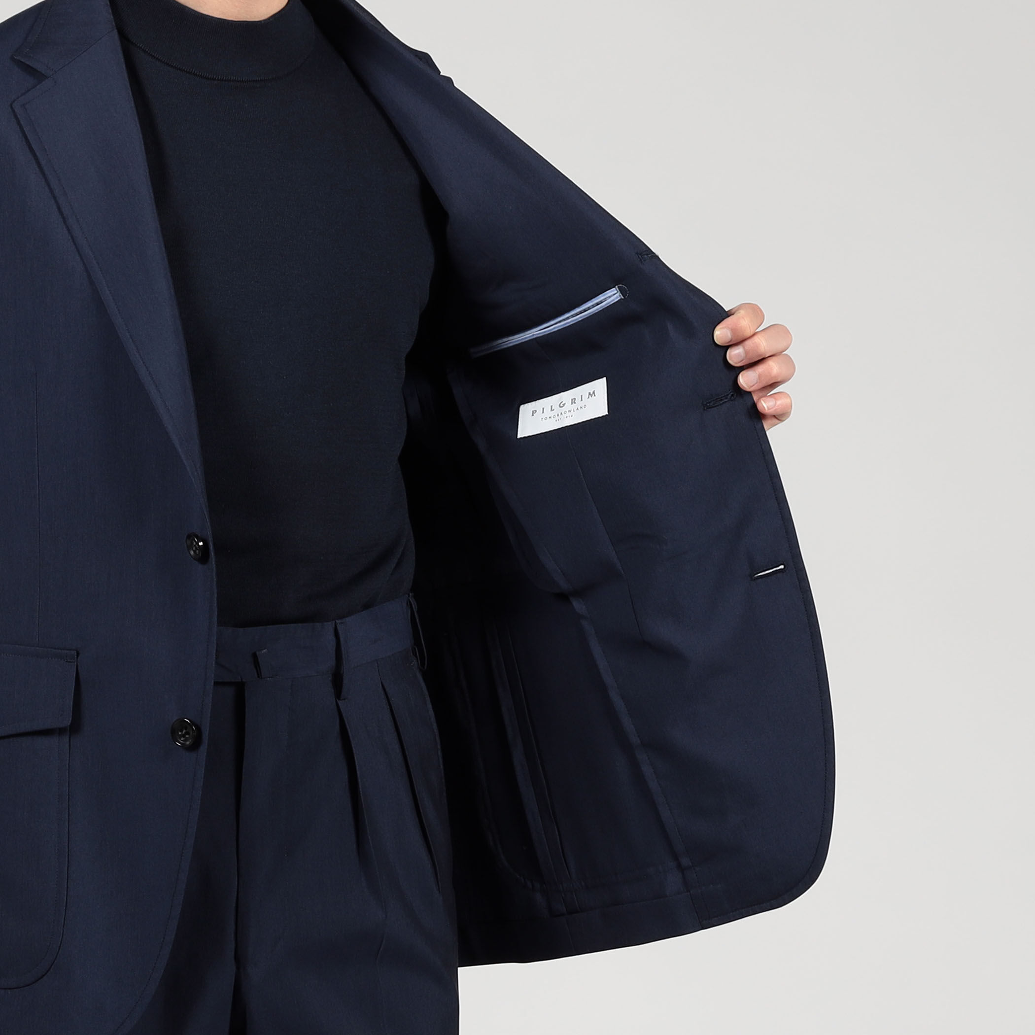 美品 Tomorrowland BACCA ウールジャケット　ネイビー 美品 Tomorrowland BACCA ウールジャケット ネイビー - メルカリ