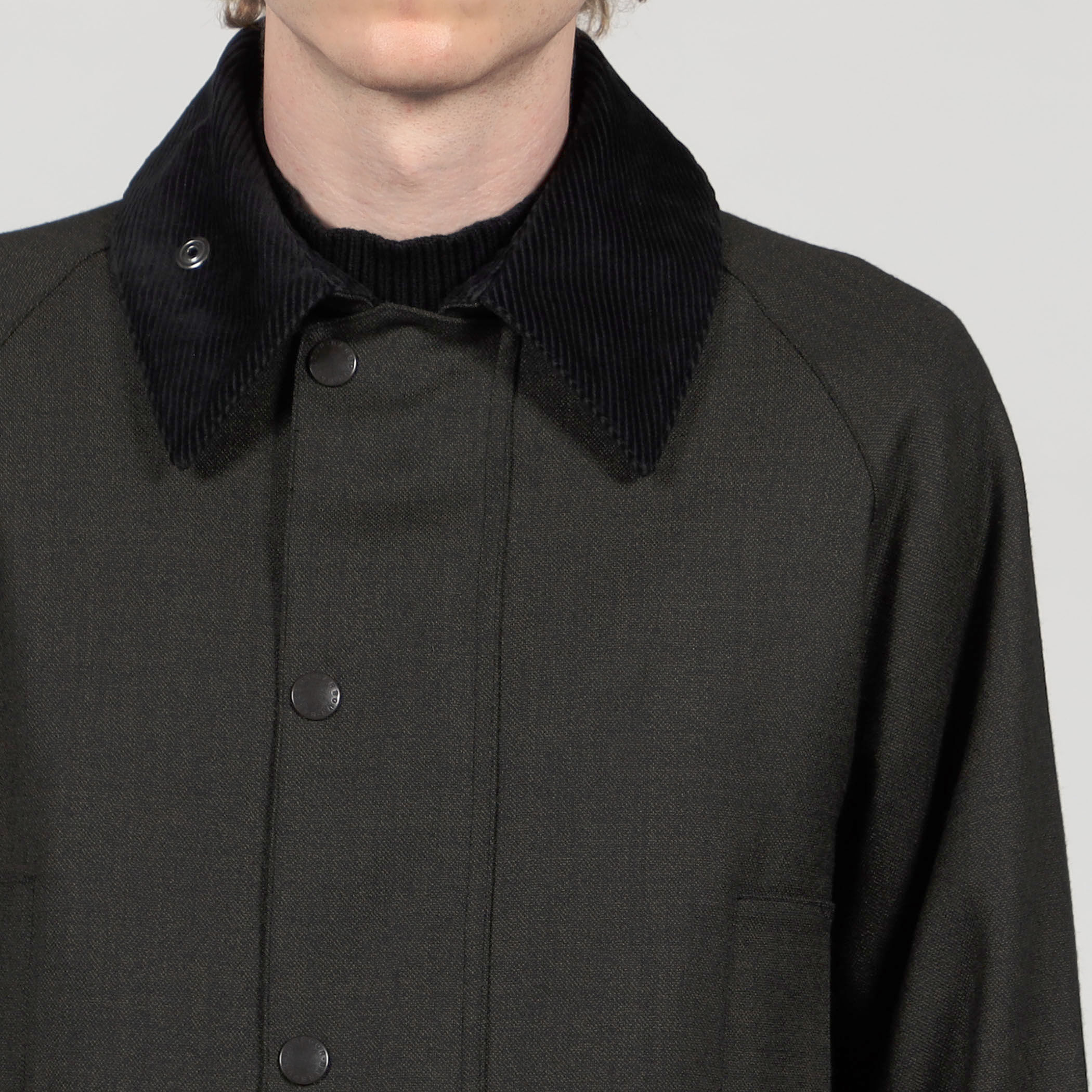 別注】Barbour CL BEAUFORT ウールブルゾン DORMEIUL