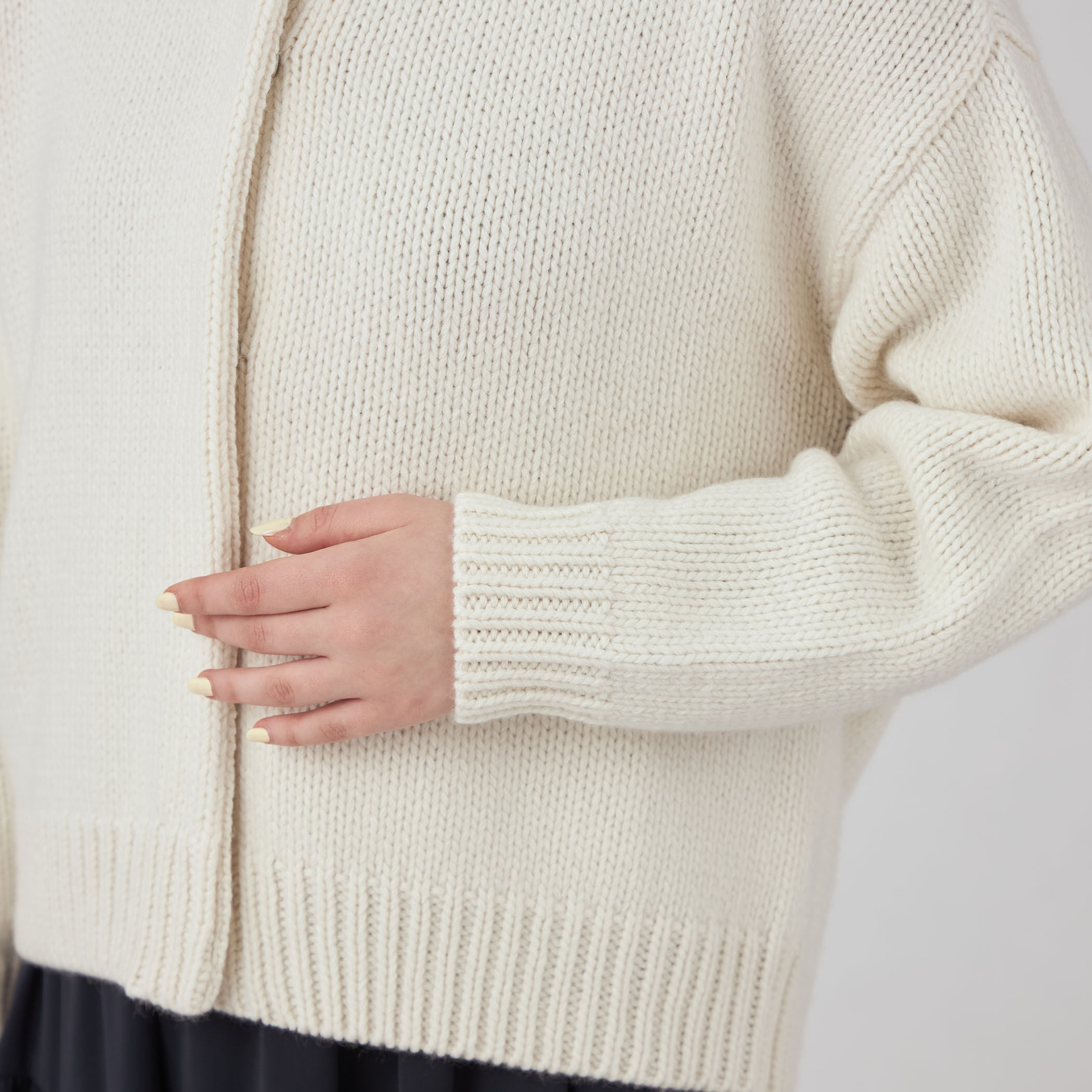 モラビトスペル　レースカーディガン　タグ付新品未使用 【定価58.300円】 Cashmere Collection ビッグカーディガン｜トゥモローランド 公式通販